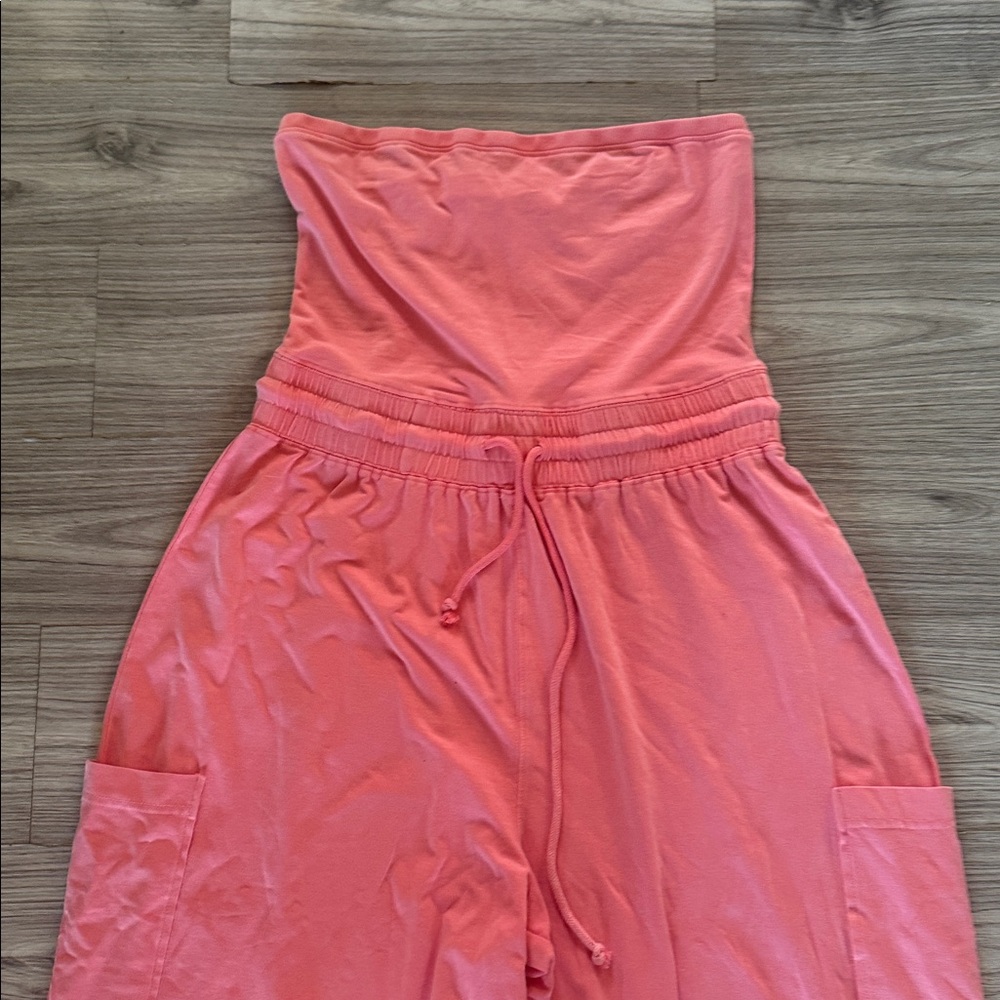 Strapless Jumpsuit size Large